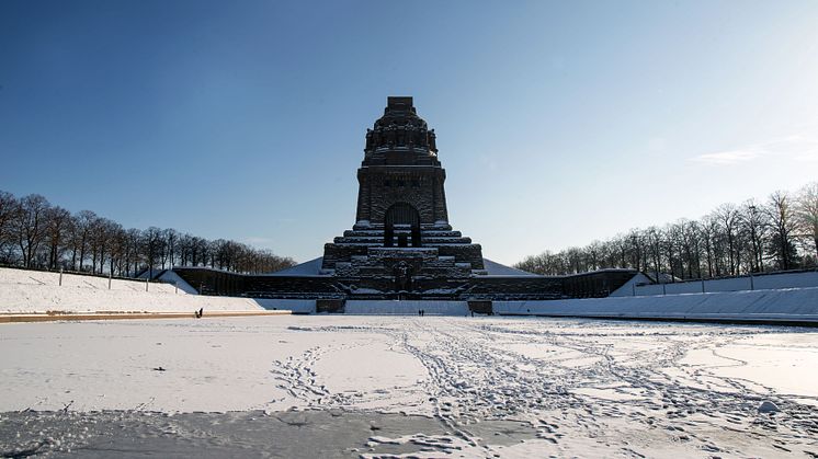 Völkerschlachtdenkmal im Winter - Foto: Elli Flint