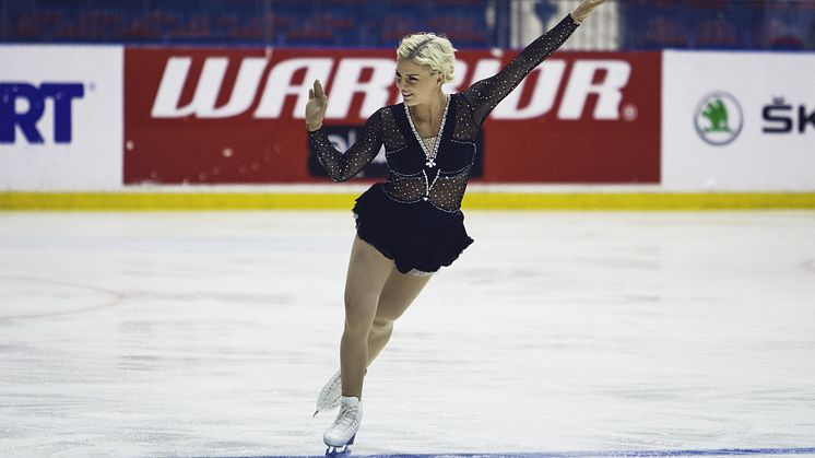 Viktoria Helgesson tävlar i Stockholm i helgen