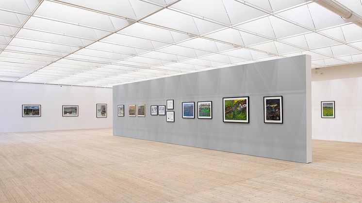 Ceija Stojka. Installationsbild Malmö Konsthall 2021