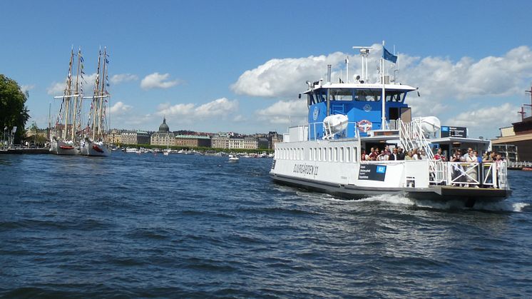 Djurgårdsfärjan slår rekord