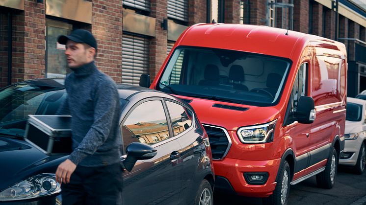 Ford Transit 2T parkeringsassistent 2020