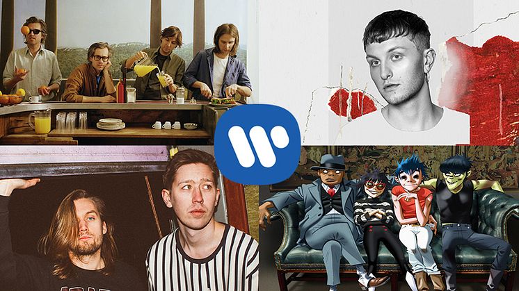 Ukens singel- og albumslipp fra Warner Music samlet i en oversikt!