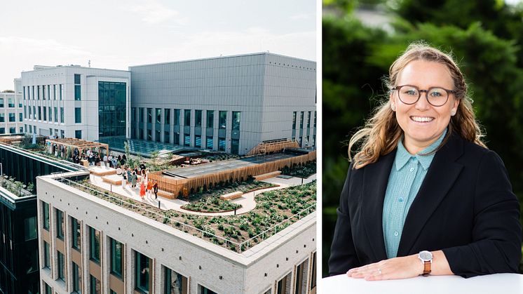 Elsa Hagdahl, hållbarhetschef på Wihlborgs