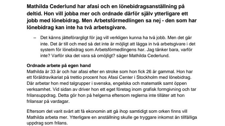 Regler sätter stopp för två jobb 