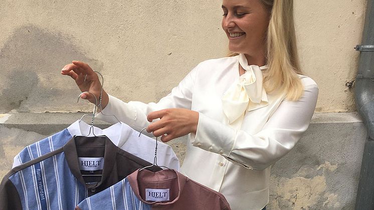 Designerul danez Clara Hjelt prezintă trei produse realizate din textile pentru casă JYSK