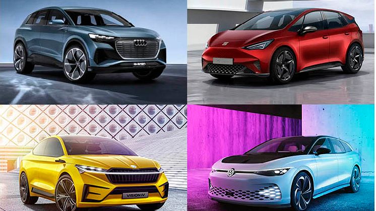 Volkswagen-koncernen vil de næste 10 år introducere op til 75 nye elbiler