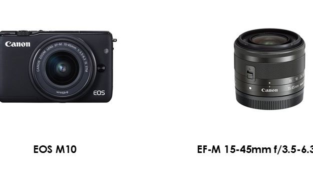 EOS M10 og EF-M 15-45mm f/3.5-6.3 IS STM – digital speilrefleksytelse i en kompakt innpakning 