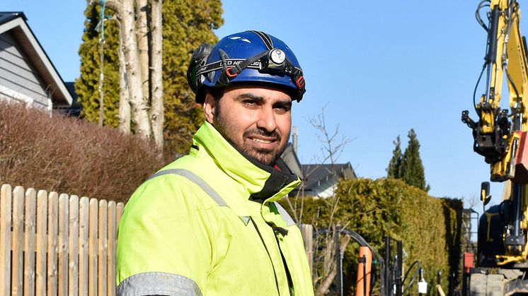 Ingången till ett arbetsliv inom bygg