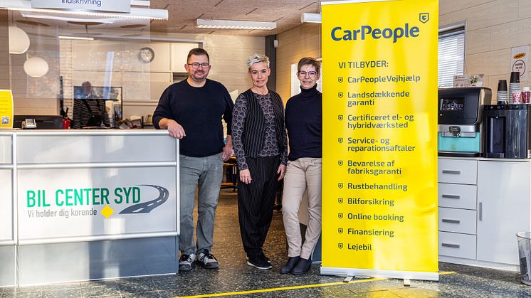 Bil Center Syd fusionerer med Bredgaard Auto og bliver en del af CarPeople
