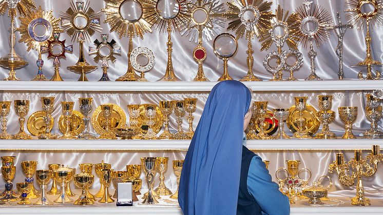 Louis de Belle: "Besides Faith #3", 2016. Estimate: DKK 2,000-3,000 / € 270-405