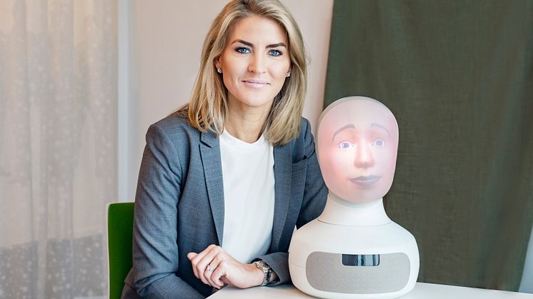 The Social Interview Robot, Tengai Unbiased at Stora Coachdagen 
