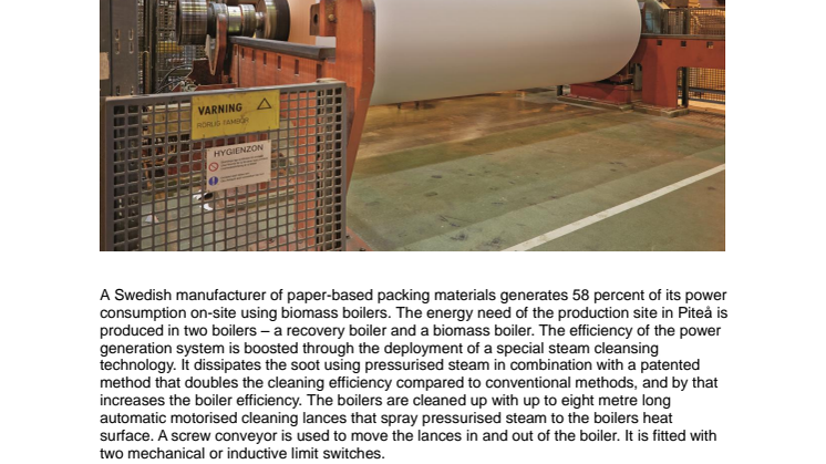 Deployment of a motor management solution in recovery boilers