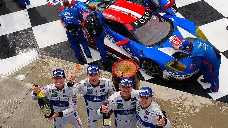 A Ford GT immár zsinórban másodszor szerzett kettős győzelmet