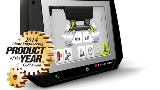 Fixturlaser rewarded with  Gold Product of the Year!