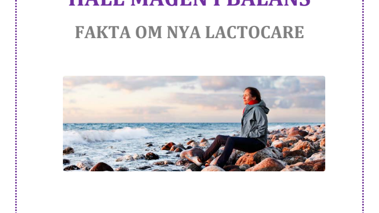 Håll magen i balans faktamaterial