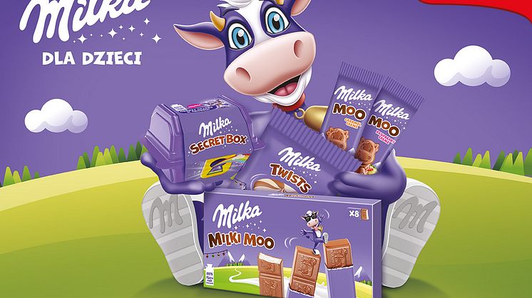 Milka rozszerza portfolio o nowe produkty dedykowane dzieciom