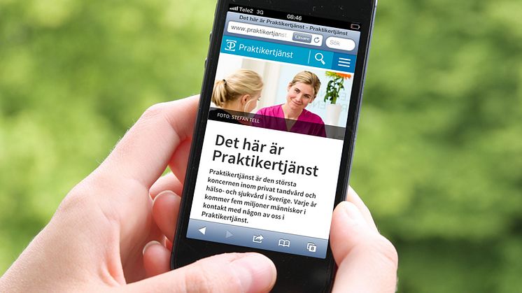 Praktikertjanst.se nominerad till Svenska Designpriset 2013