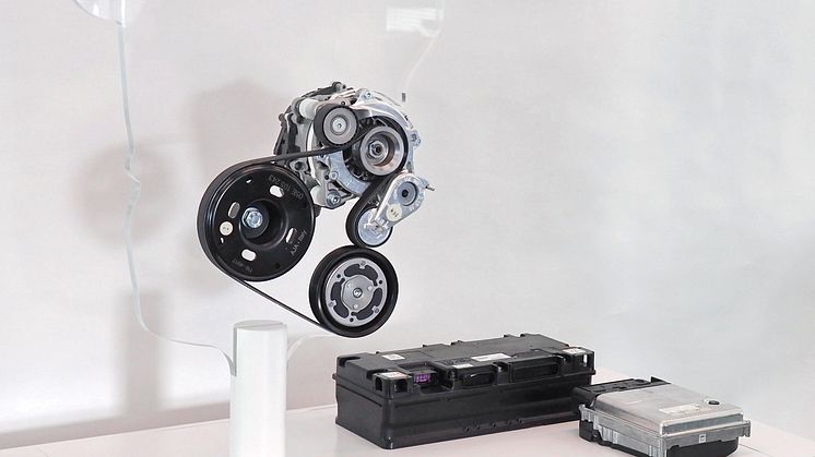 Volkswagen nye 48V remstartergenerator og 48V batteri