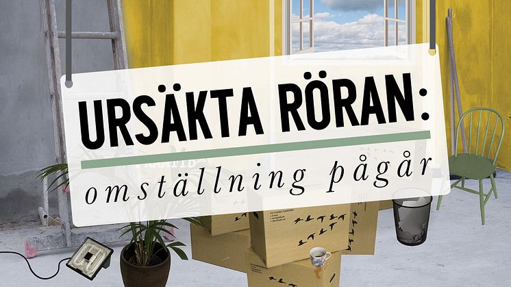 Utställningsbild: Ursäkta röran