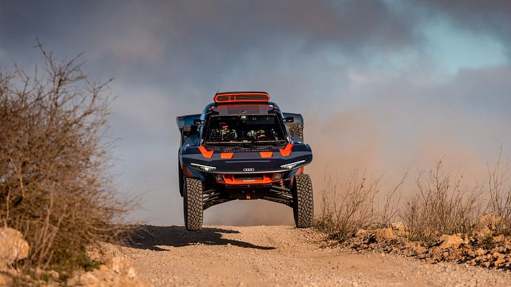 Audi RS Q e-tron - Dakar test Frankrig (nov2023)