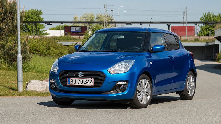 Sæt turbo på køreglæden med Suzuki Swift