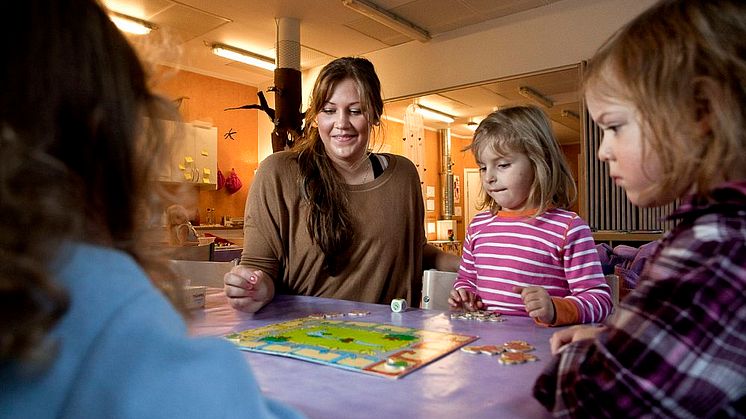 Förskolan viktig för barns tidiga matematiklärande 