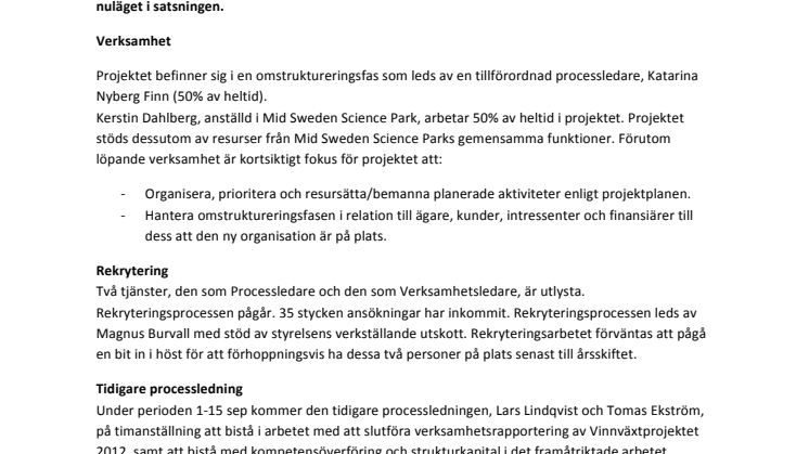 Information från Peak Innovation