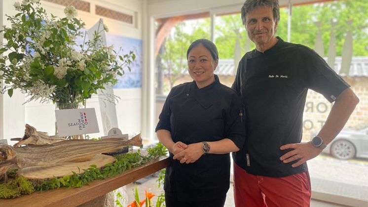 Kokkene Minzi Kim Wind og Paolo De Maria