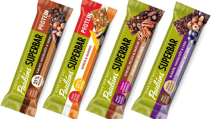 Samtliga Paulúns Superbars återkallas från marknaden