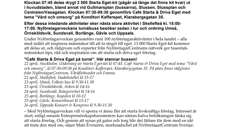 Starta Eget-kit till alla som vill starta företag