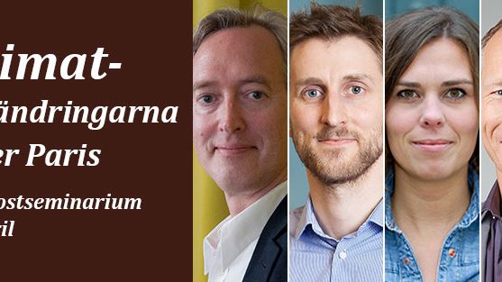 Klimatförändringarna efter Paris - vad gör vi nu?
