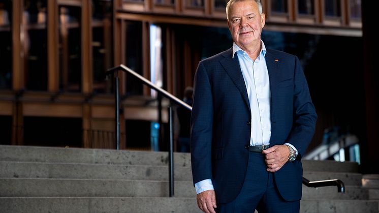 Konsernsjef i Storebrand, Odd Arild Grefstad presenterte tall for tredje kvartal 2023 i dag. 