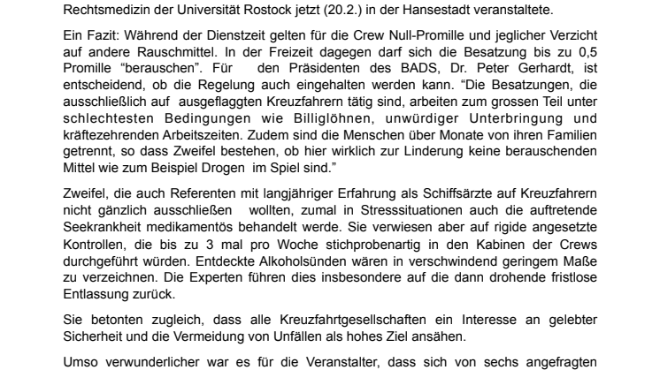  “Empirische Daten fehlen”