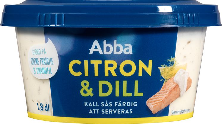 Abba Fisksås Citron & Dill
