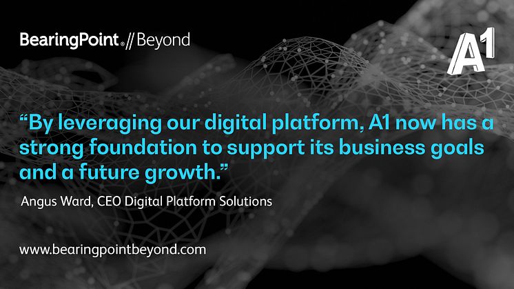 A1 goes live with Next Generation Service and Resource Order Management project, delivered by BearingPoint 