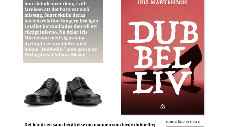 BOKNYHET: DUBBELLIV – NÄR KÄRLEKEN BLEV EN MARDRÖM