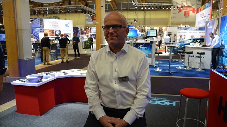 Lars Wester, key account manager at Horda Stans.