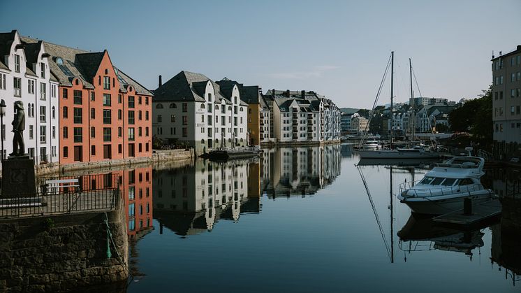 Port city of Alesund
