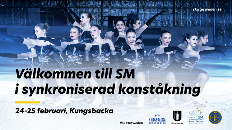 I helgen avgörs SM i synkroniserad konståkning