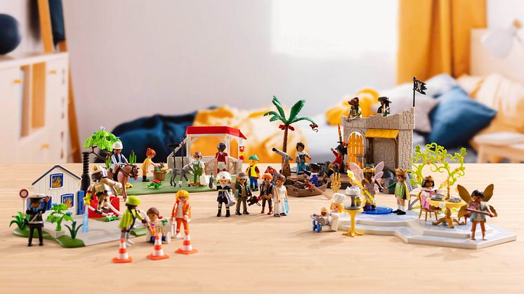 PLAYMOBIL My Figures mit neuem Konzept: Be creative. Be unique. Be colorful.