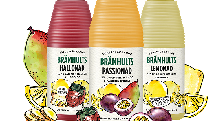 Brämhults presenterar årets uppfriskande sommarlemonader