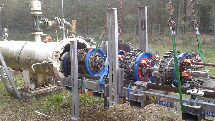 Ein „intelligenter Molch“ vor seinem Einsatz. Foto: SH Netz