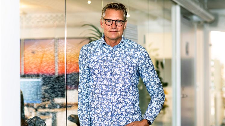 Andreas Lifvendahl, vd för Imint och en av årets pristagare. Foto: Adrian Beck