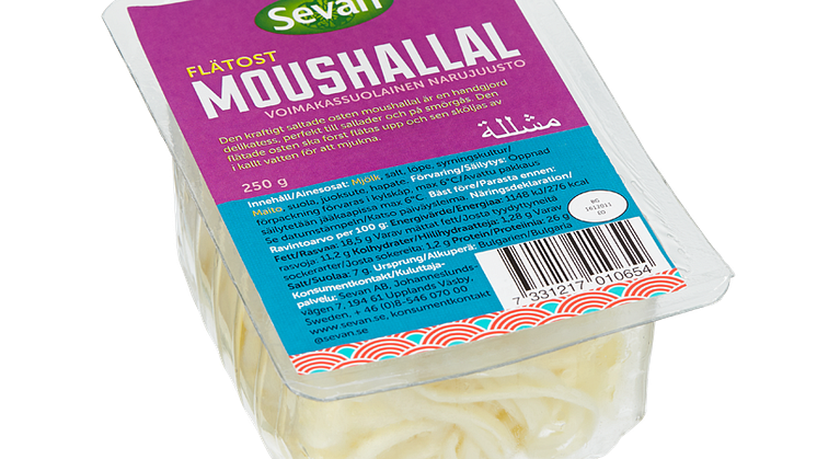 Sevan lanserar moushallal - handgjord ostdelikatess från Mellanöstern