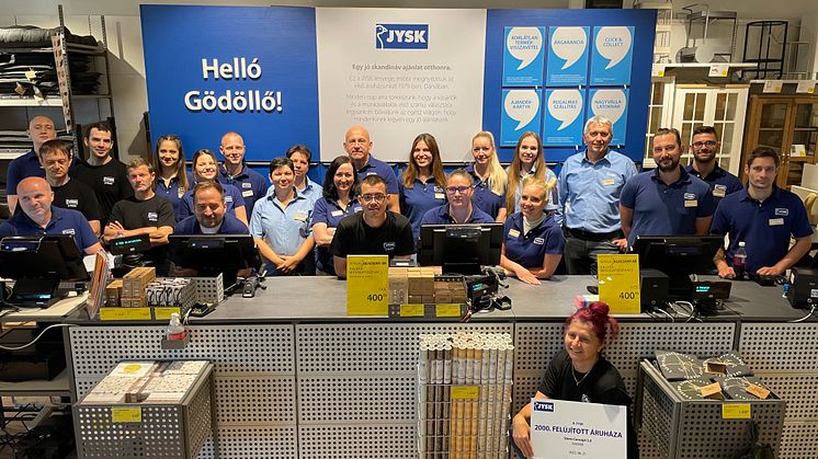 JYSK Gödöllő heropening