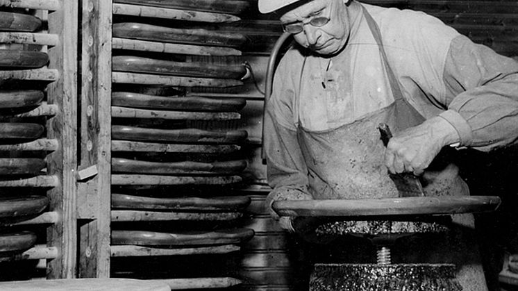Hagafors stolfabrik betsate 1950. 
