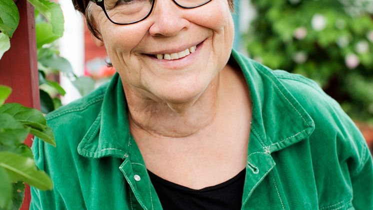 Lena Israelsson, författare. stadsodlarkolonist och en av initiativtagarna till Stadsodlarfestivalen 6/9 2014