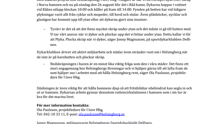 Plykning i Råå hamn