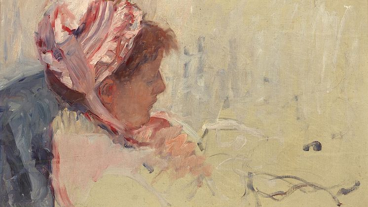 Mary Cassatt, Portrait of the Artist’s Sister Lydia. Preliminary study for The Cup of Tea. Photo: Studio Sebert and Beaussant Lefevre.