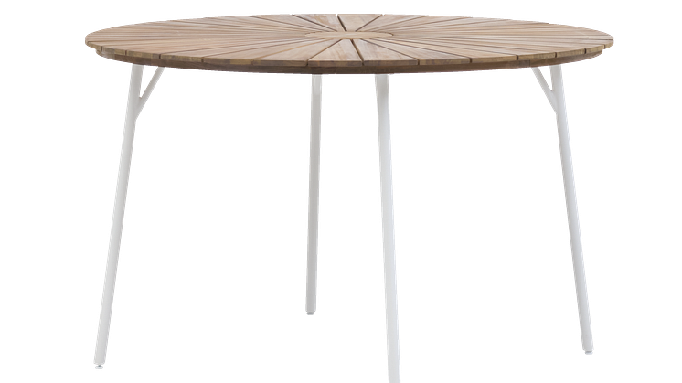 Mesa de jardín BASTRUP Ø120 madera durablanco.png